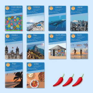 All books in the Extended Code, 'Fact File: Countries series'.