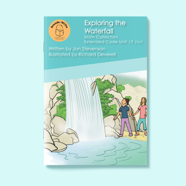 Book cover for 'Exploring the Waterfall' Main Collection Extended Code Unit 19 /or/.