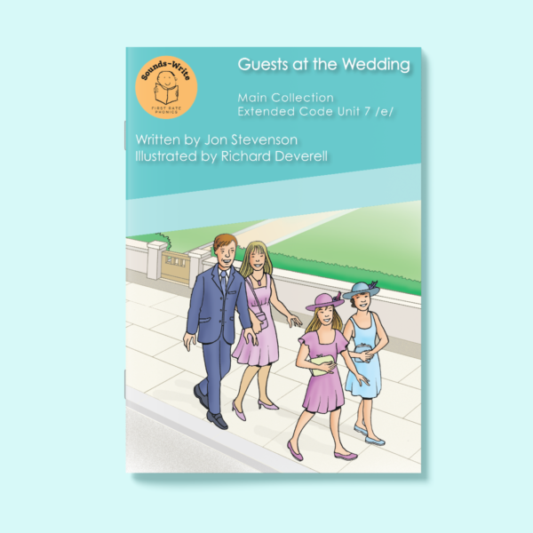 Book cover for 'Guests at the Wedding' Main Collection Extended Code Unit 7 /e/.