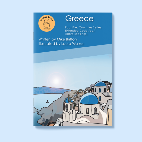 Book cover for 'Greece' Fact File: Countries Series Extended Code /ee/. (More spellings)