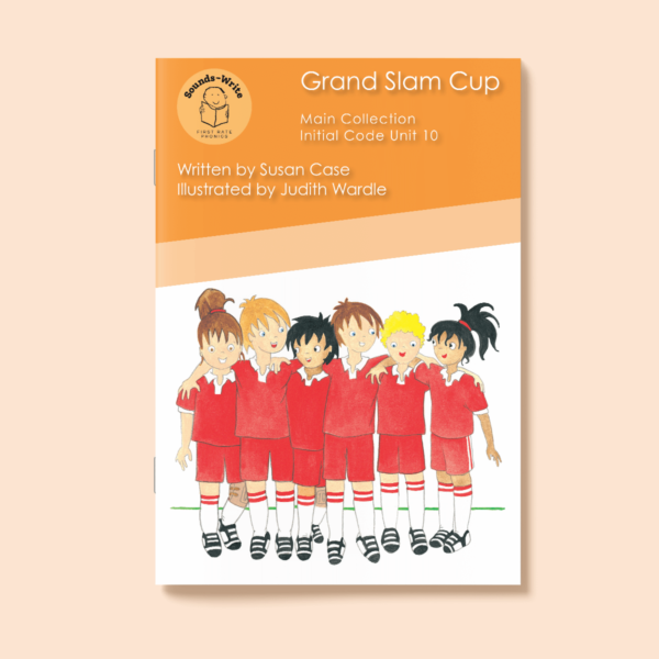 Book cover for 'Grand Slam Cup' Main Collection Initial Code Unit 10.