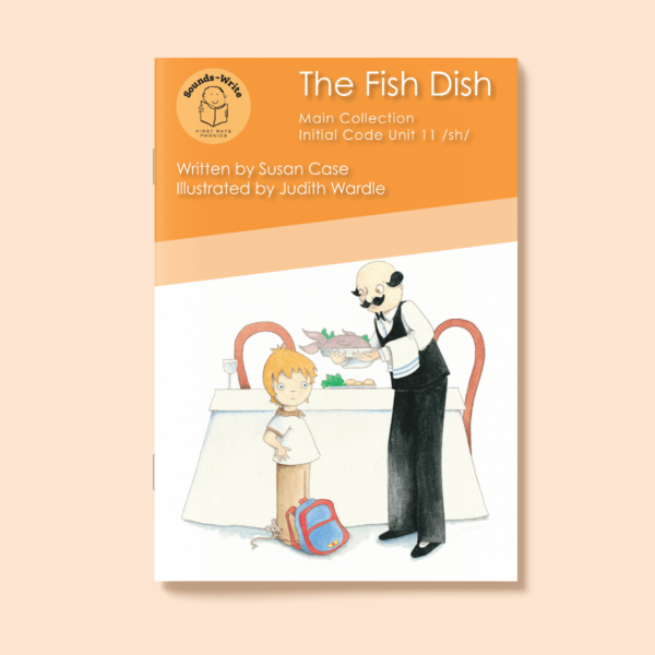 Book cover for 'The Fish Dish' Main Collection Initial Code Unit 11 /sh/.