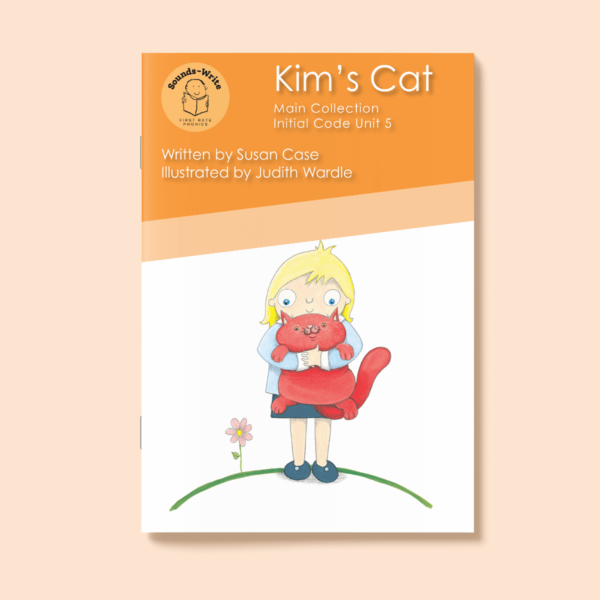 Book cover for 'Kim's Cat' Main Collection Initial Code Unit 5.
