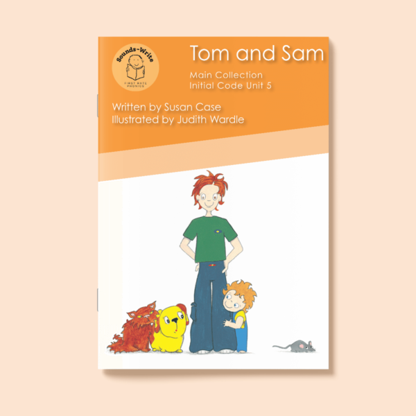 Book cover for 'Tom and Sam' Main Collection Initial Code Unit 5.