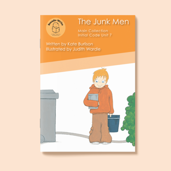 Book cover for 'The Junk Men' Main Collection Initial Code Unit 7.