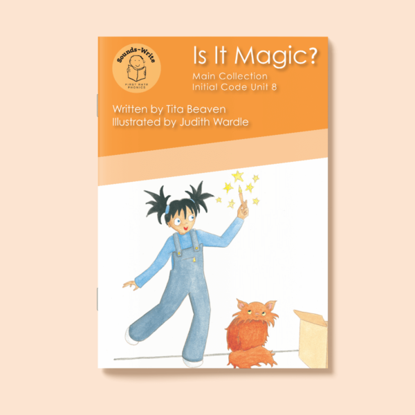 Book cover for 'Is It Magic?' Main Collection Initial Code Unit 8.