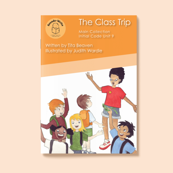 Book cover for 'The Class Trip' Main Collection Initial Code Unit 9.