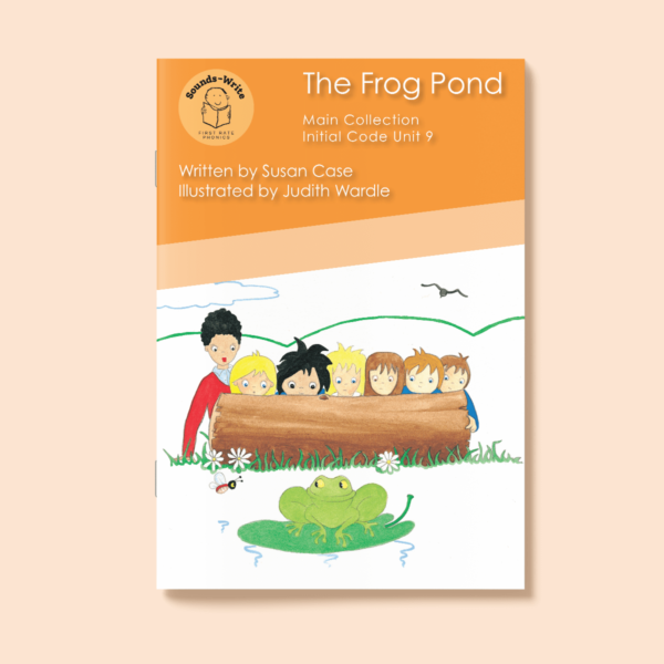 Book cover for 'The Frog Pond' Main Collection Initial Code Unit 9.