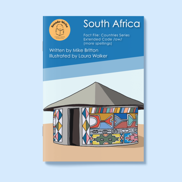 Book cover for 'South Africa' Fact File: Countries Series Extended Code /ow/. (More spellings)